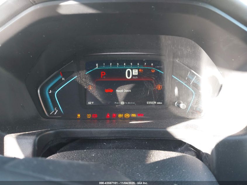 2022 Honda Odyssey Touring VIN: 5FNRL6H88NB039181 Lot: 43587101