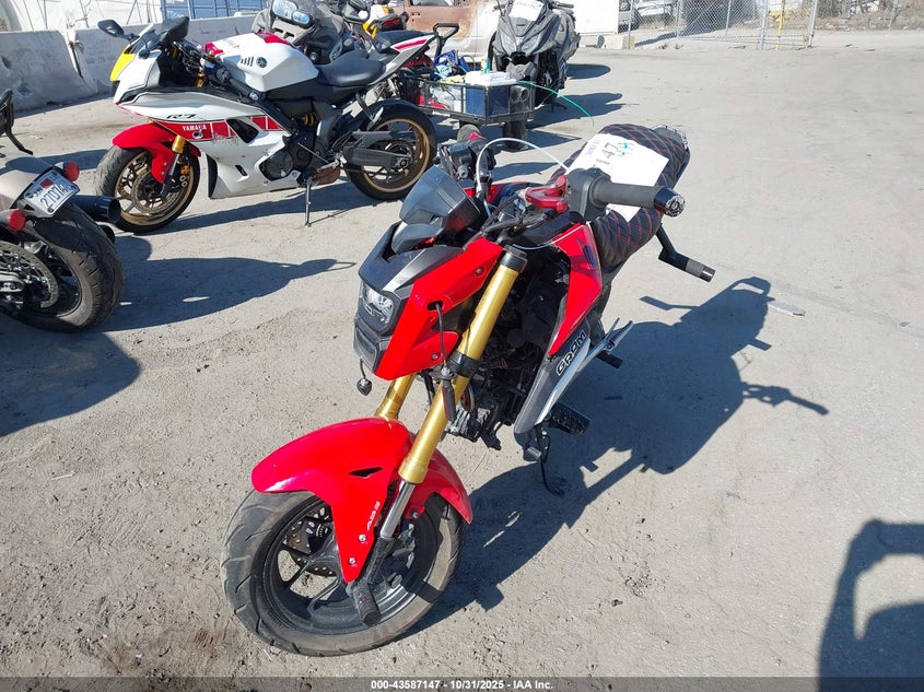 MLHJC7556K5100129 2019 HONDA GROM photo no. 2