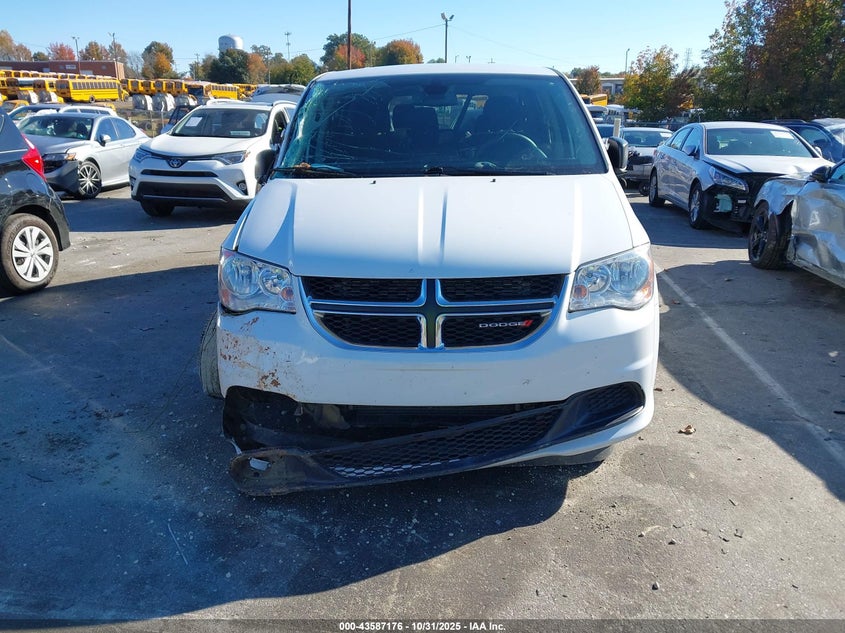 2019 Dodge Grand Caravan Se VIN: 2C4RDGBG8KR806434 Lot: 43587176