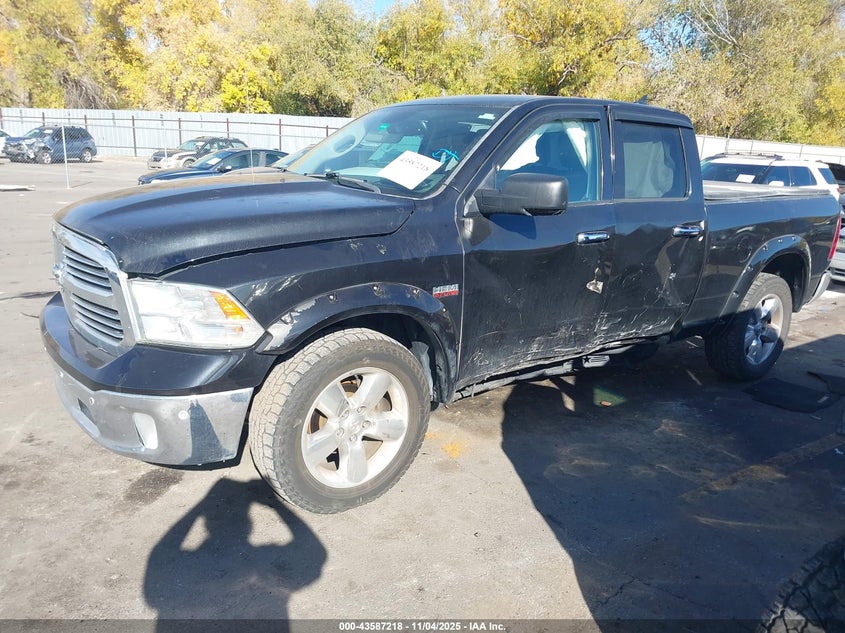 2018 RAM 1500 BIG HORN  4X4 6'4 BOX 1C6RR7GT3JS150509