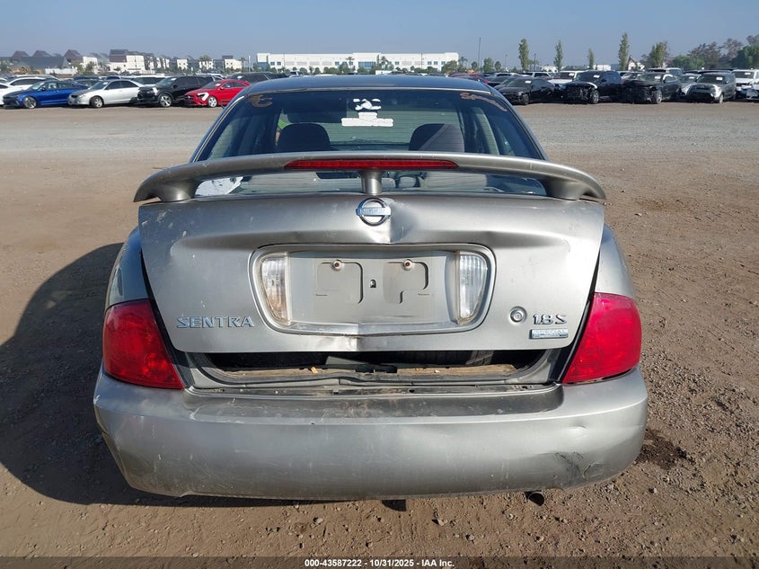 2006 Nissan Sentra 1.8S VIN: 3N1CB51D46L598985 Lot: 43587222