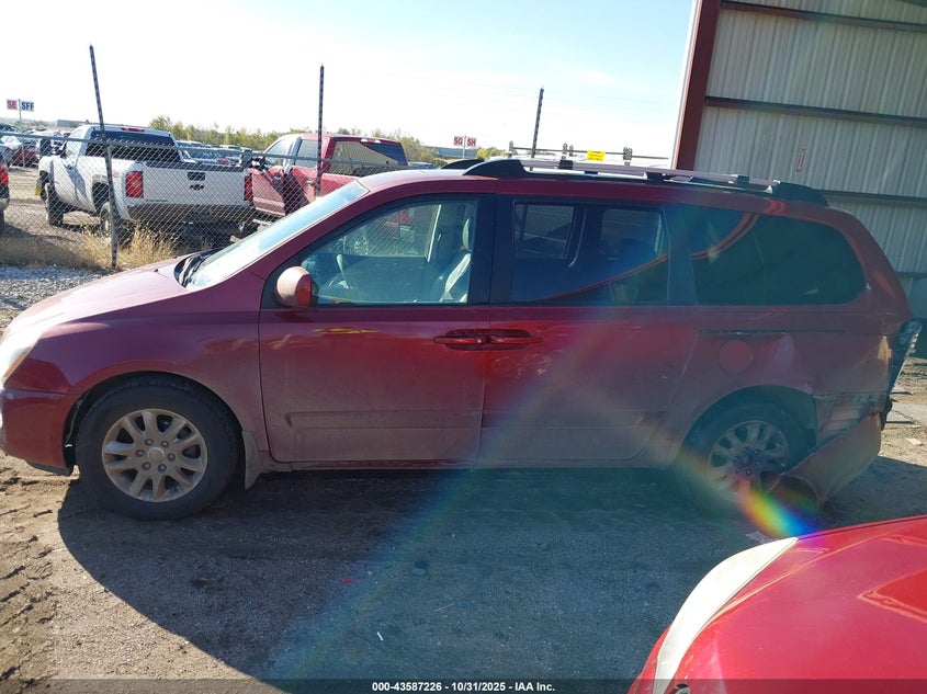 2007 Kia Sedona Ex VIN: KNDMB233276176438 Lot: 43587226