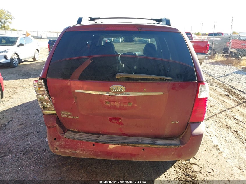 2007 Kia Sedona Ex VIN: KNDMB233276176438 Lot: 43587226