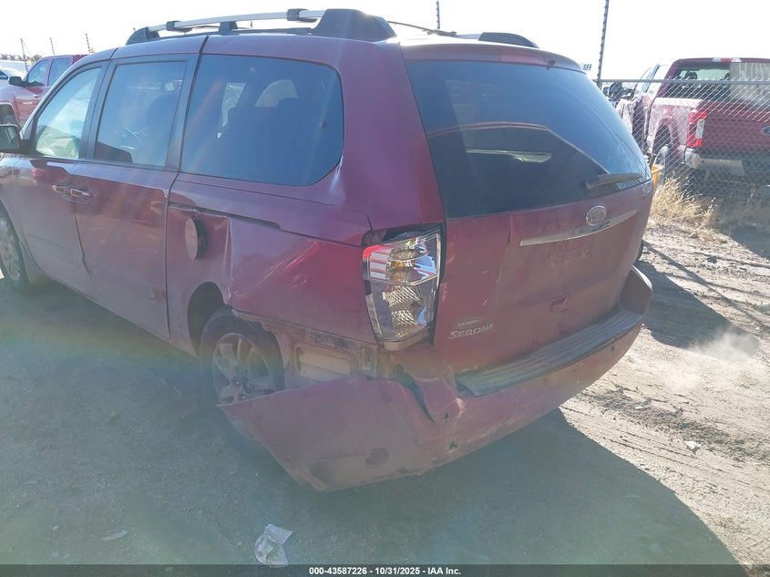 2007 Kia Sedona Ex VIN: KNDMB233276176438 Lot: 43587226
