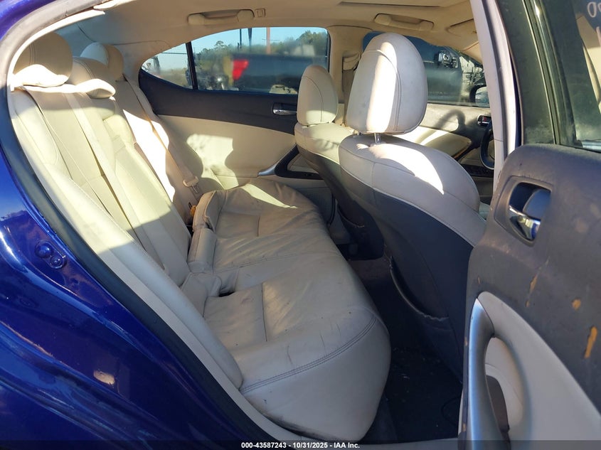 2009 Lexus Is 250 VIN: JTHBK262295090435 Lot: 43587243