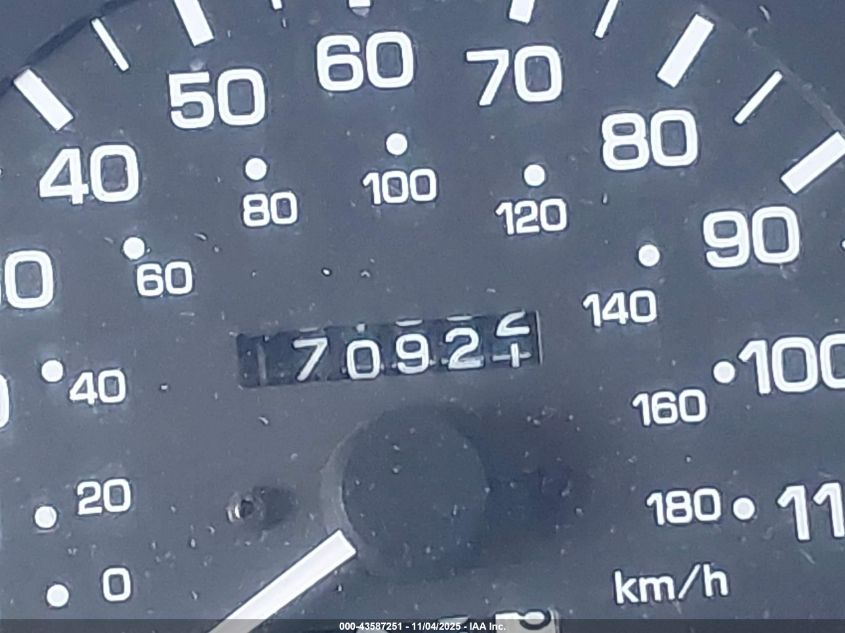 1995 Toyota T100 Xtracab/Dx VIN: JT4VD12E4S0014723 Lot: 43587251