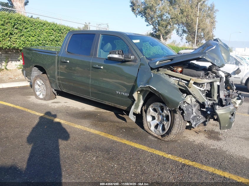 2021 RAM 1500 BIG HORN  4X4 5'7 BOX - 1C6SRFFM6MN612036