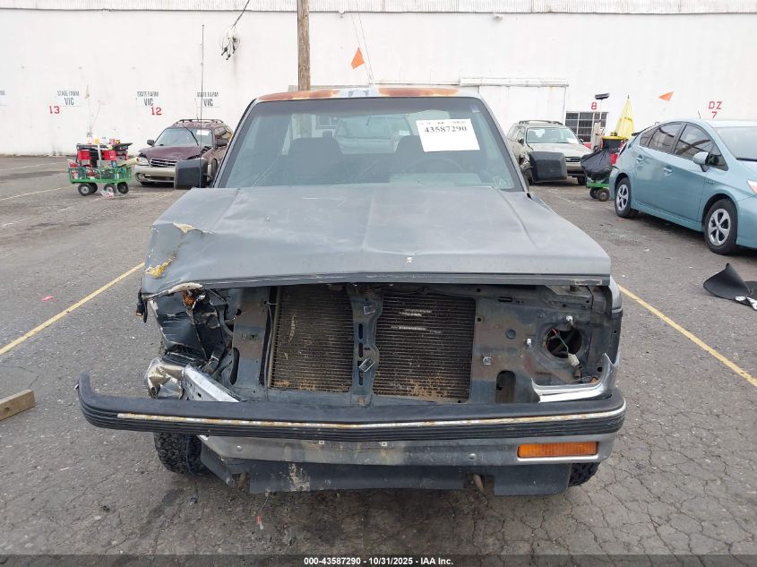 1991 Chevrolet S Truck S10 VIN: 1GCCT19Z2M2264875 Lot: 43587290