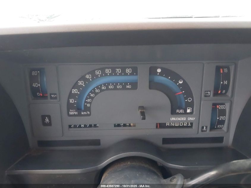 1991 Chevrolet S Truck S10 VIN: 1GCCT19Z2M2264875 Lot: 43587290