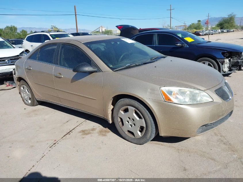 PONTIAC G6 2005. Lot# 43587307. VIN 1G2ZG528154160539. Photo 1