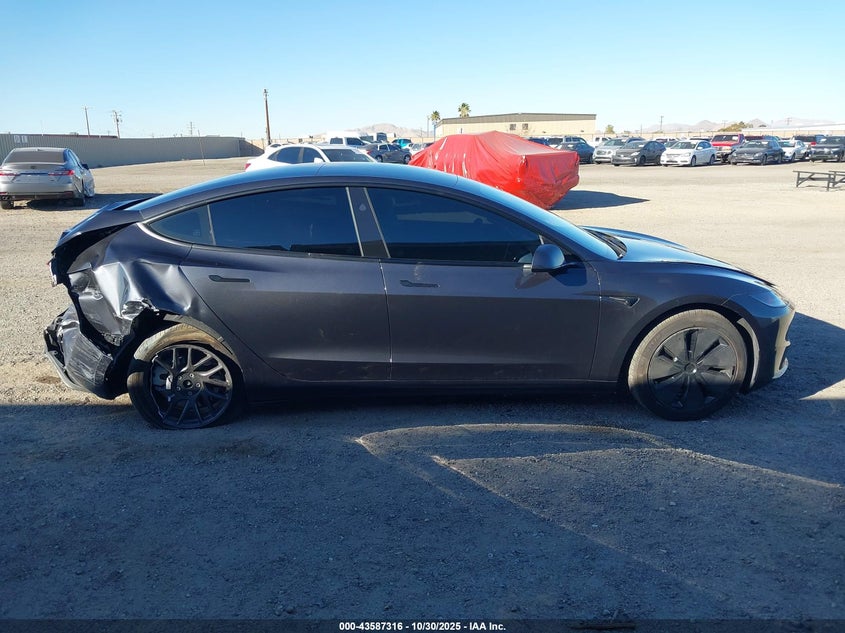2025 Tesla Model 3 Long Range Rear-Wheel Drive/Standard VIN: 5YJ3E1EA6SF027276 Lot: 43587316