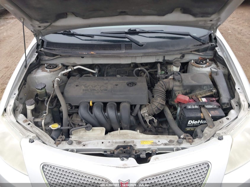 2005 Pontiac Vibe VIN: 5Y2SL63885Z434755 Lot: 43587451