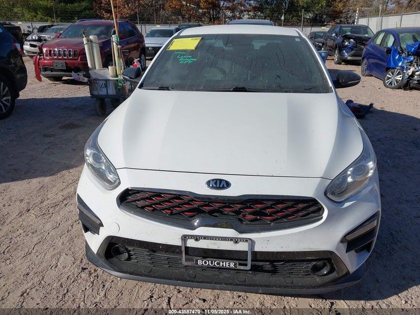 2020 Kia Forte Gt-Line VIN: 3KPF34AD2LE247963 Lot: 43587470