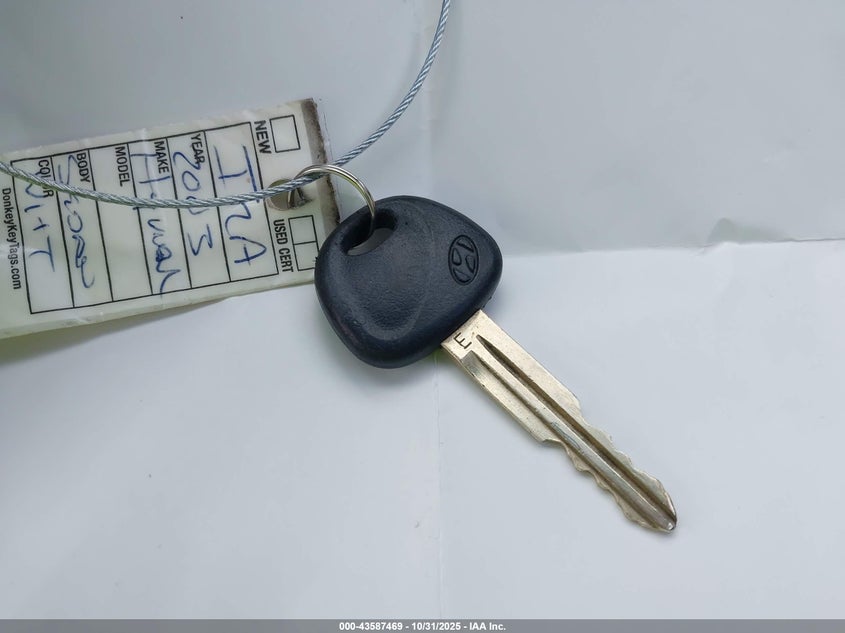 2003 Hyundai Sonata VIN: KMHWF25S53A723383 Lot: 43587469