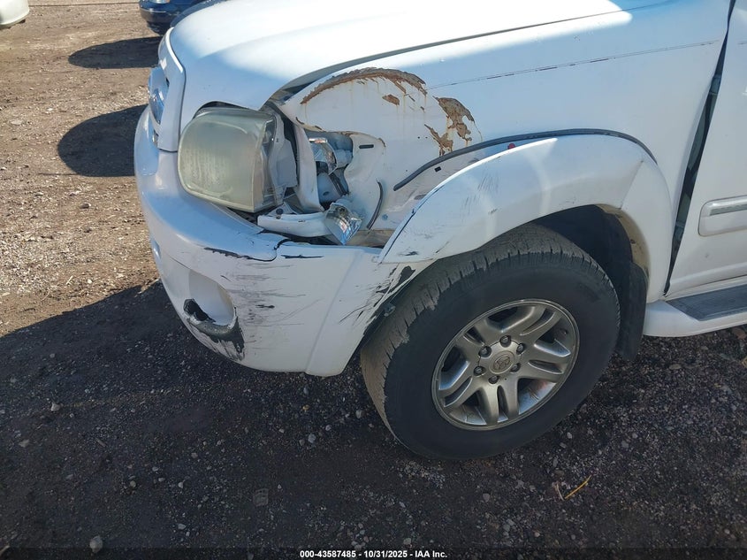 2005 Toyota Sequoia Sr5 V8 VIN: 5TDZT34AX5S254743 Lot: 43587485