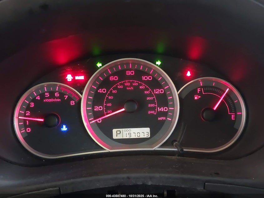 2008 Subaru Impreza Outback Sport VIN: JF1GH63608H824285 Lot: 43587480