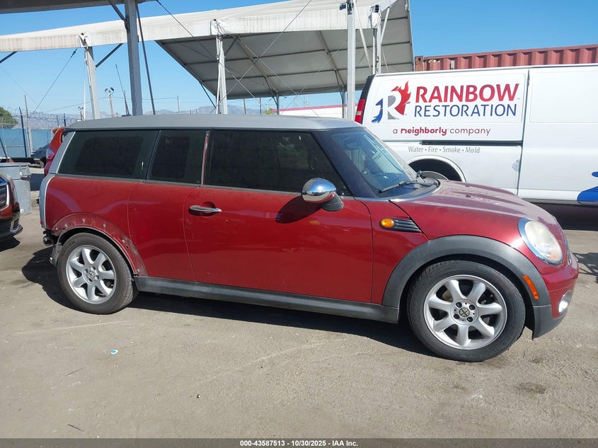 2008 Mini Cooper Clubman VIN: WMWML33578TN66858 Lot: 43587513