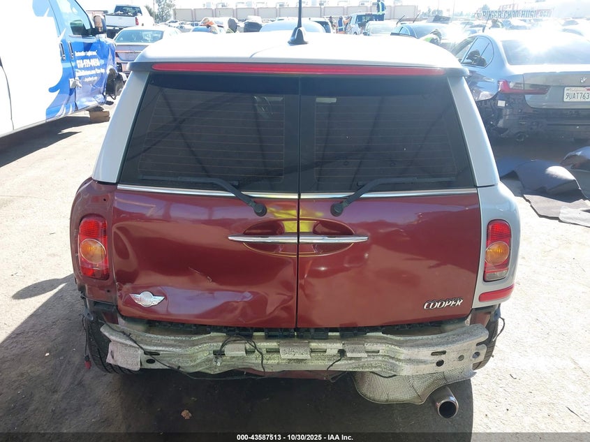 2008 Mini Cooper Clubman VIN: WMWML33578TN66858 Lot: 43587513