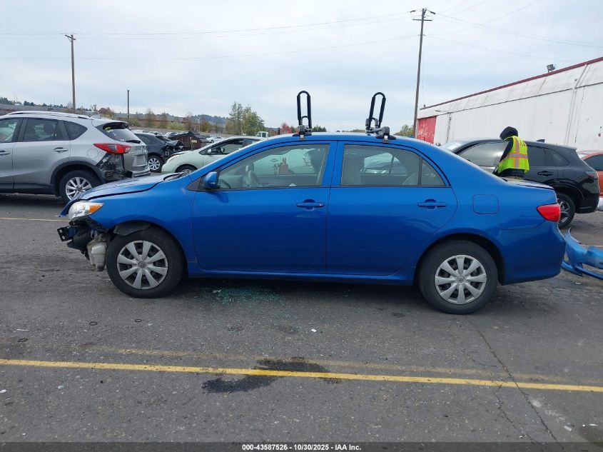 2009 Toyota Corolla Le VIN: 1NXBU40E69Z135467 Lot: 43587526