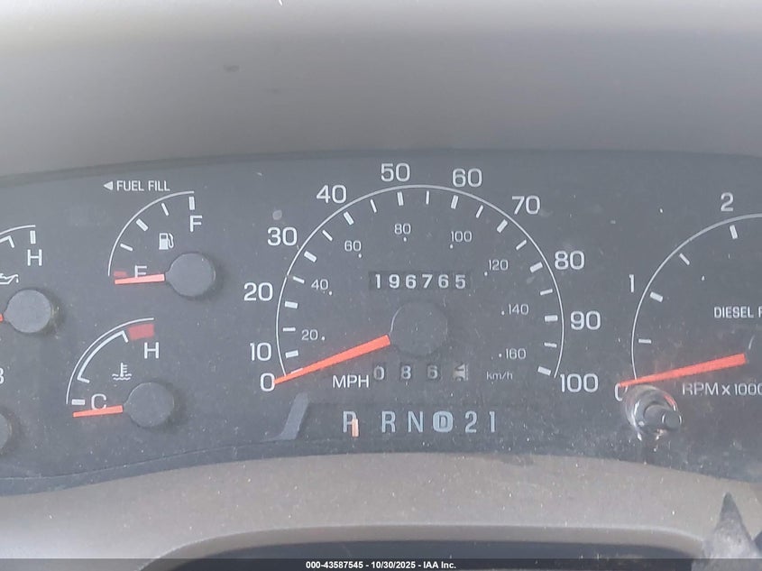 2000 Ford F-350 Lariat/Xl/Xlt VIN: 1FTSW30F5YEC09388 Lot: 43587545