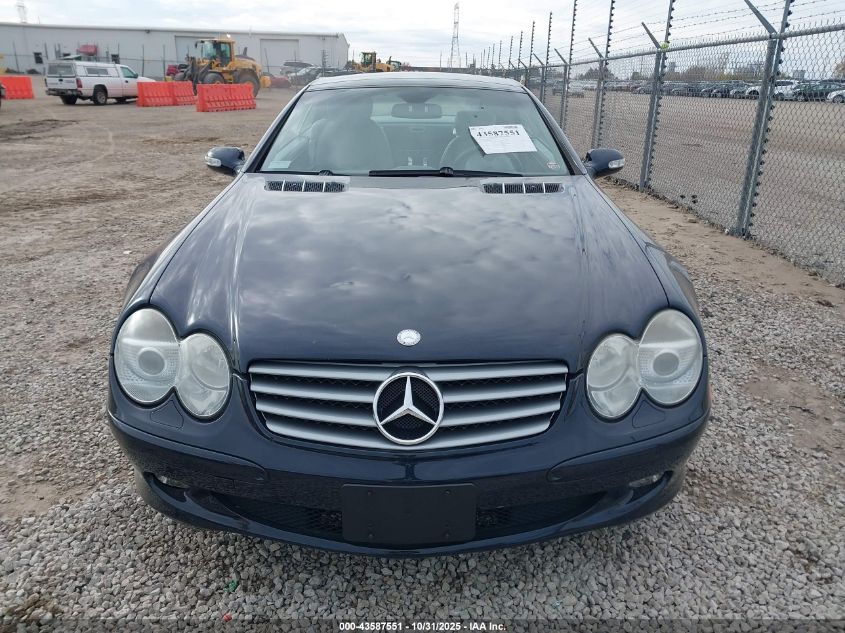 2003 Mercedes-Benz Sl 500 VIN: WDBSK75F93F041459 Lot: 43587551