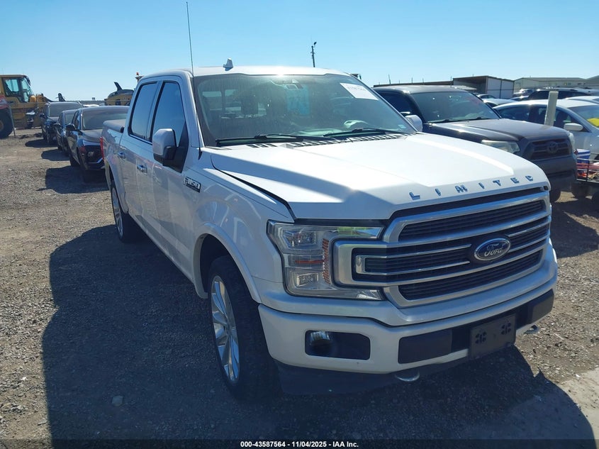 2019 FORD F-150 LIMITED - 1FTEW1EG6KFB45737