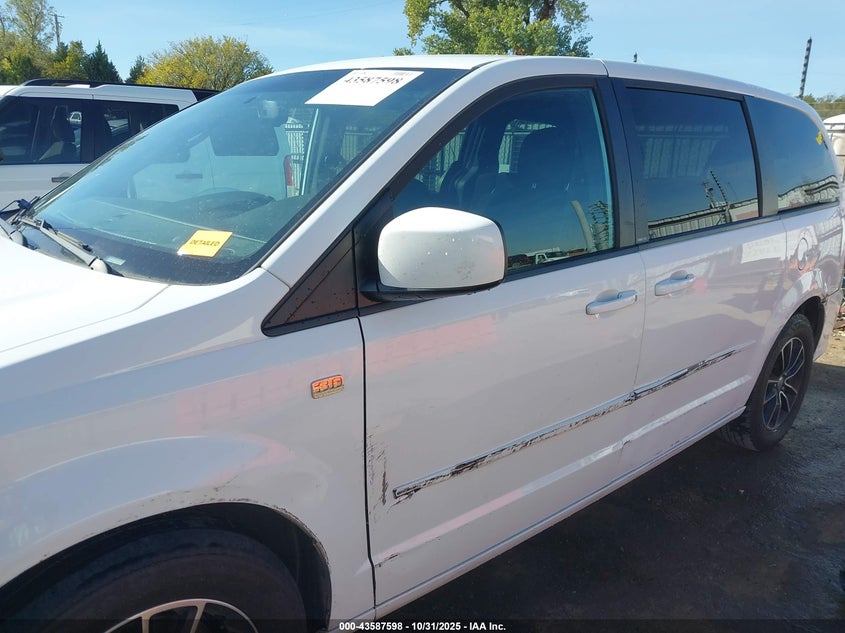 2014 Dodge Grand Caravan Se 30Th Anniversary VIN: 2C4RDGBG7ER340371 Lot: 43587598