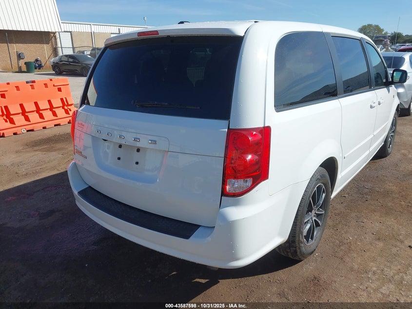 2C4RDGBG7ER340371 2014 DODGE CARAVAN photo no. 4