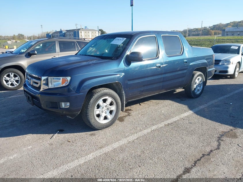 5FPYK16479B109672 2009 HONDA RIDGELINE photo no. 2