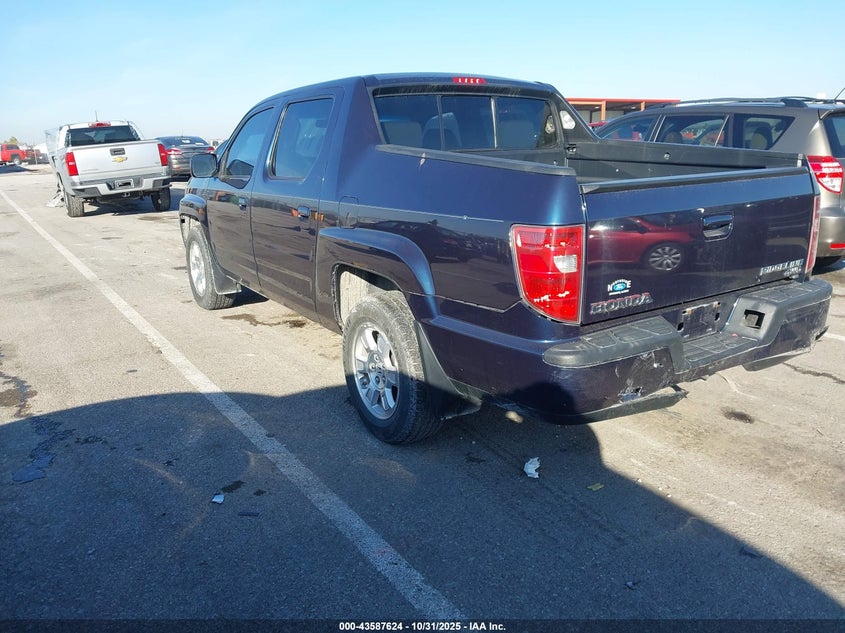 5FPYK16479B109672 2009 HONDA RIDGELINE photo no. 3
