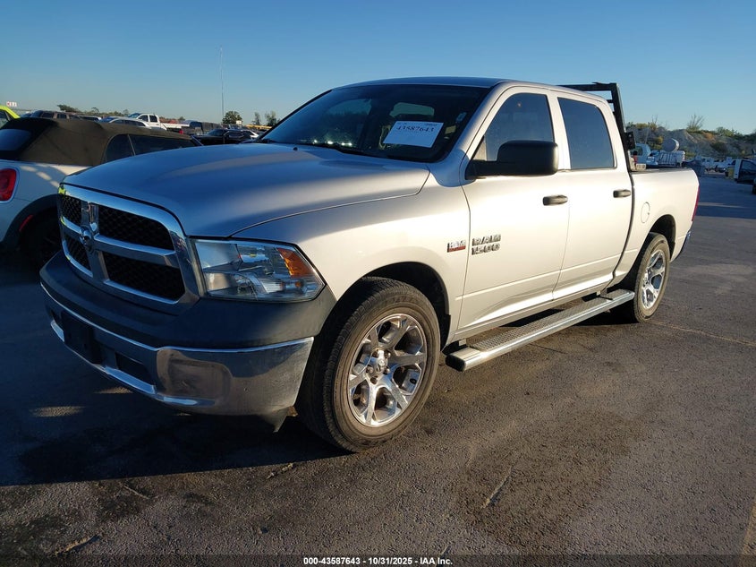 Vin: 1c6rr6kt8js295286, lot: 44082721, ram 1500 tradesman  4x2 5'7 box 20182
