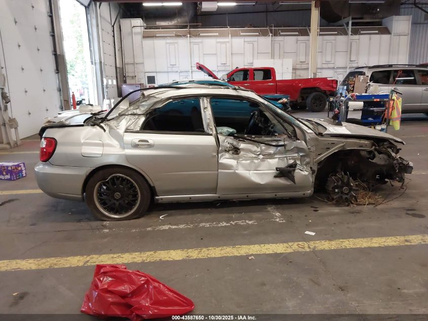 2004 Subaru Impreza Wrx VIN: JF1GD29644G523854 Lot: 43587650