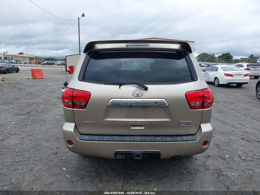 2008 Toyota Sequoia Limited 5.7L V8 VIN: 5TDZY68A78S000425 Lot: 43587658