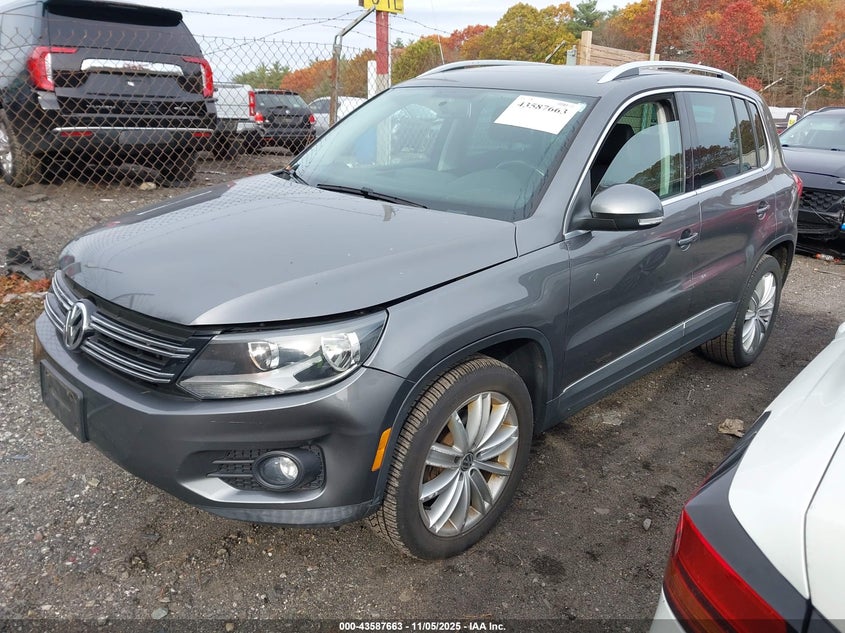 2015 VOLKSWAGEN TIGUAN SEL - WVGBV7AX4FW517320