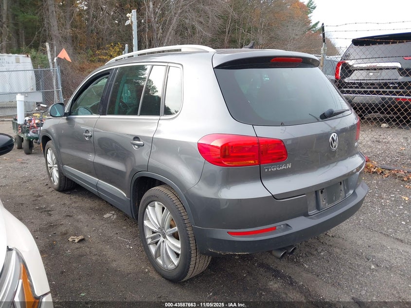 2015 VOLKSWAGEN TIGUAN SEL - WVGBV7AX4FW517320