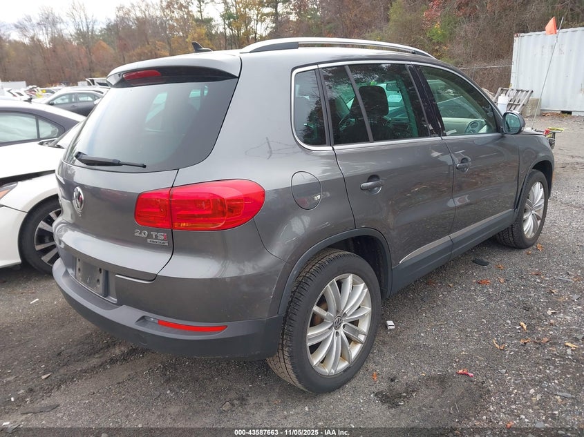 2015 VOLKSWAGEN TIGUAN SEL - WVGBV7AX4FW517320