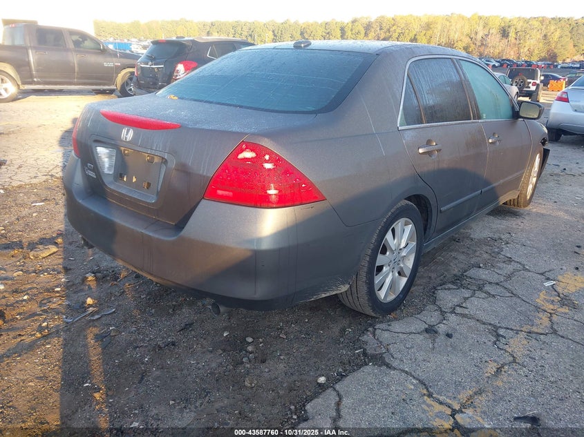1HGCM66547A011905 2007 HONDA ACCORD photo no. 4