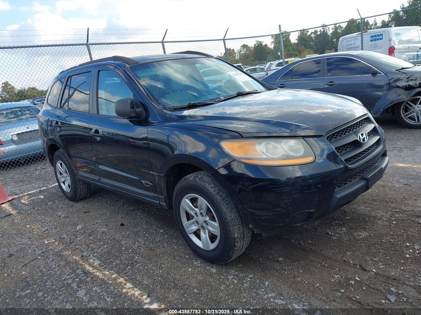 5NMSG13D09H233611 2009 Hyundai Santa Fe Gls auction photo 1