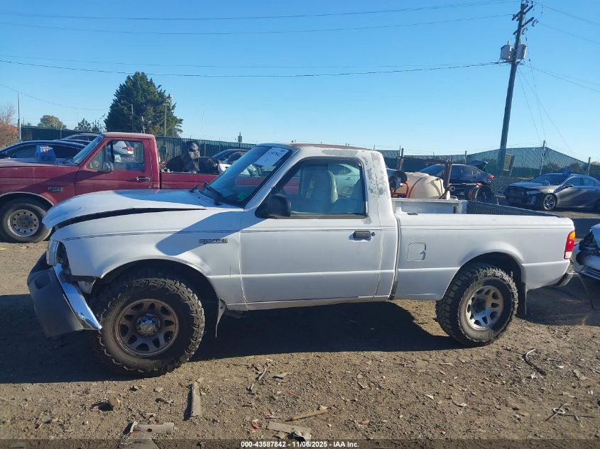 1998 Ford Ranger Splash/Xl/Xlt VIN: 1FTYR10U0WUB82821 Lot: 43587842