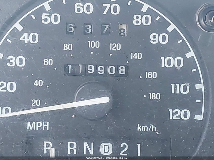 1998 Ford Ranger Splash/Xl/Xlt VIN: 1FTYR10U0WUB82821 Lot: 43587842