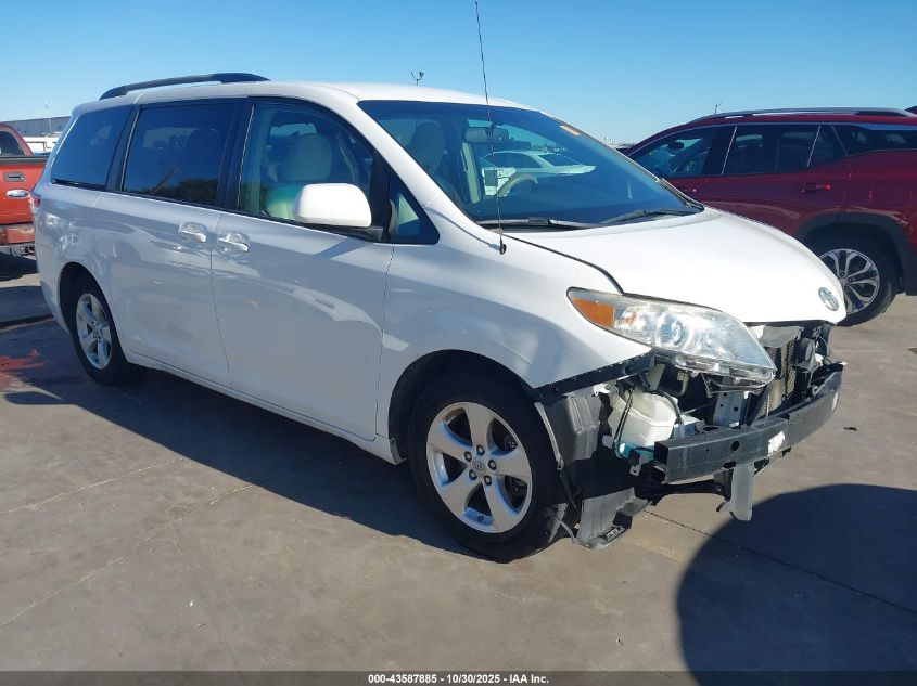 TOYOTA SIENNA LE V6 8 PASSENGER