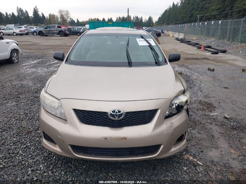 2009 Toyota Corolla Le VIN: 1NXBU40EX9Z063916 Lot: 43587909