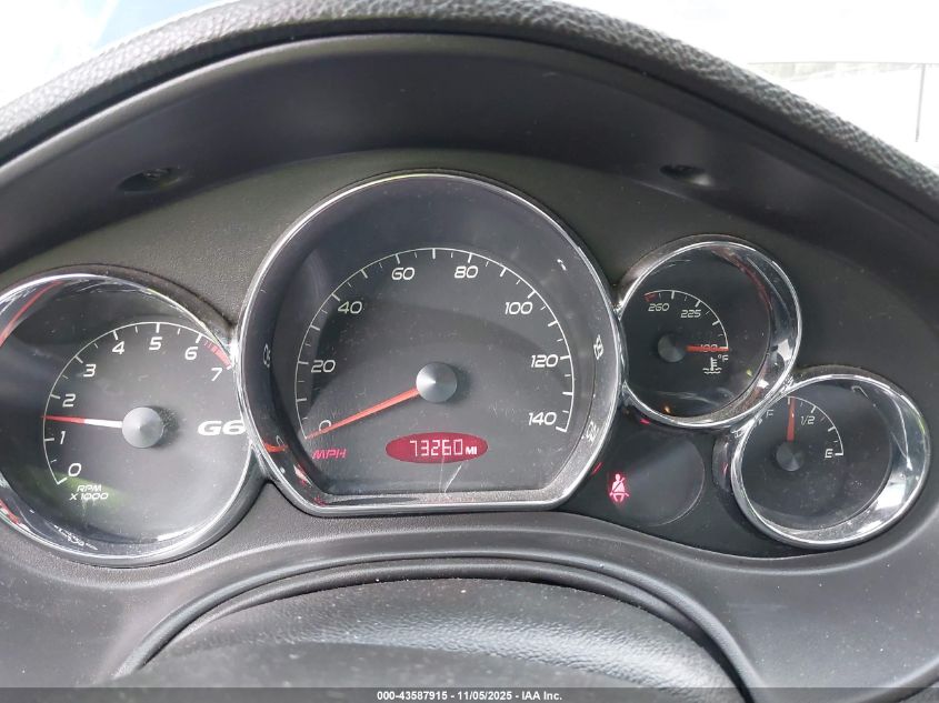 2008 Pontiac G6 Gt VIN: 1G2ZH36N984115970 Lot: 43587915