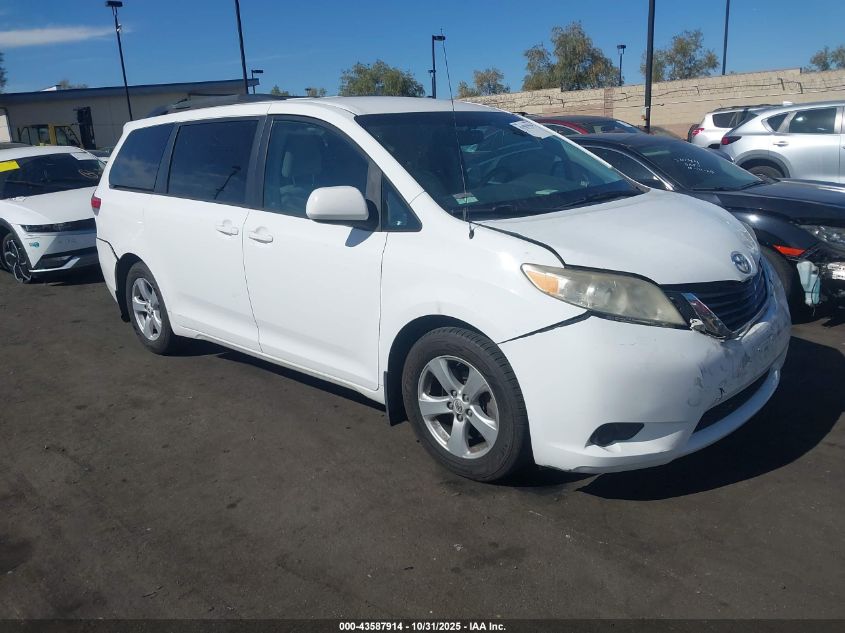 TOYOTA SIENNA LE V6 8 PASSENGER