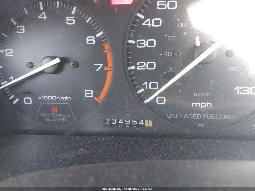 1992 Honda Accord Lx VIN: 1HGCB7658NA187994 Lot: 43587937