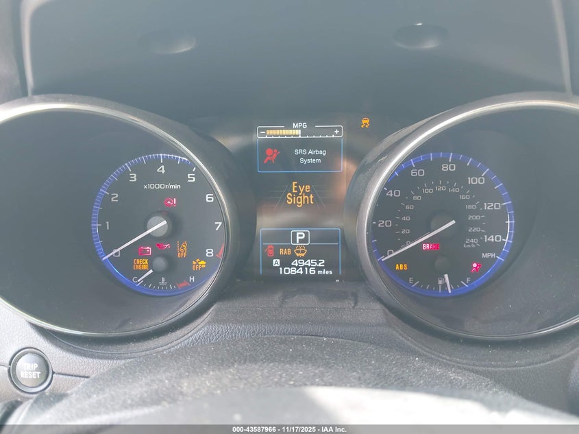 4S4BSANC2H3222282 2017 SUBARU OUTBACK photo no. 7