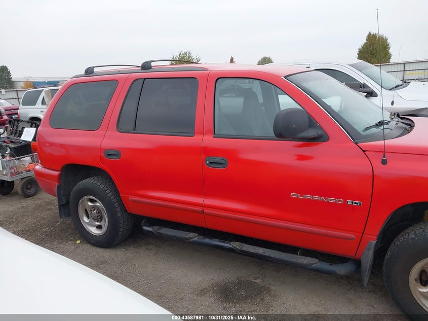 1998 Dodge Durango Slt VIN: 1B4HS28YXWF203189 Lot: 43587981