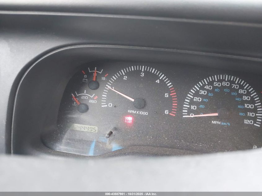 1998 Dodge Durango Slt VIN: 1B4HS28YXWF203189 Lot: 43587981