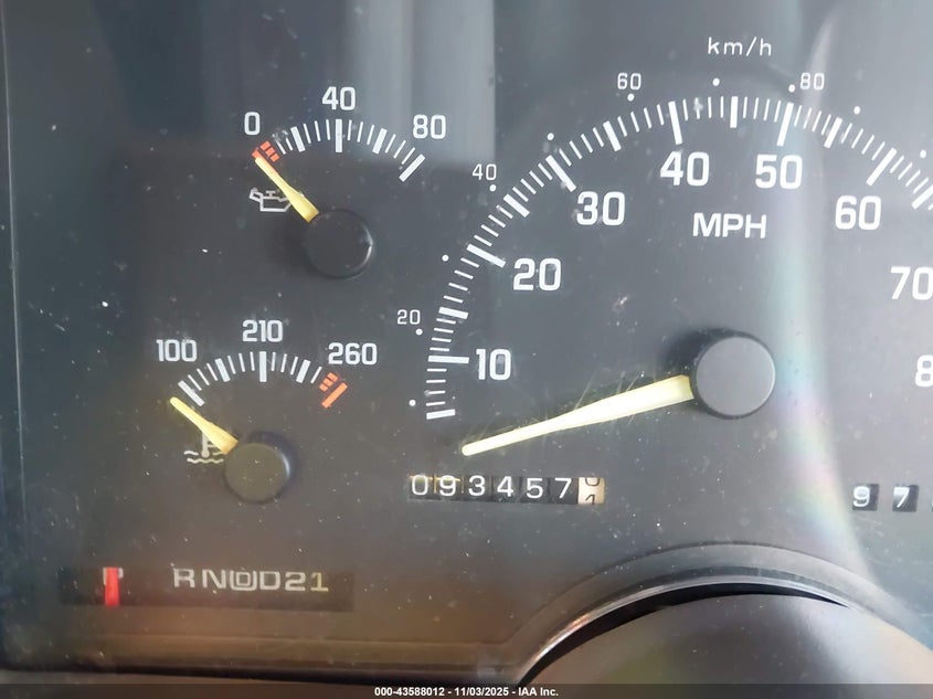 1994 GMC Sierra C1500 VIN: 1GTEC14K4RE537615 Lot: 43588012