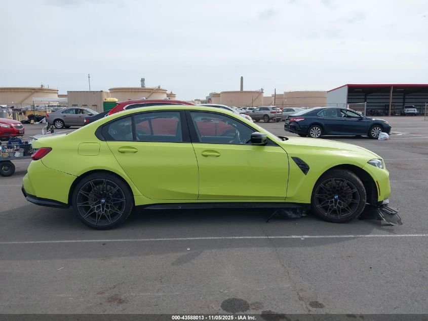 2025 BMW M3 Competition VIN: WBS23HJ01SFU61097 Lot: 43588013